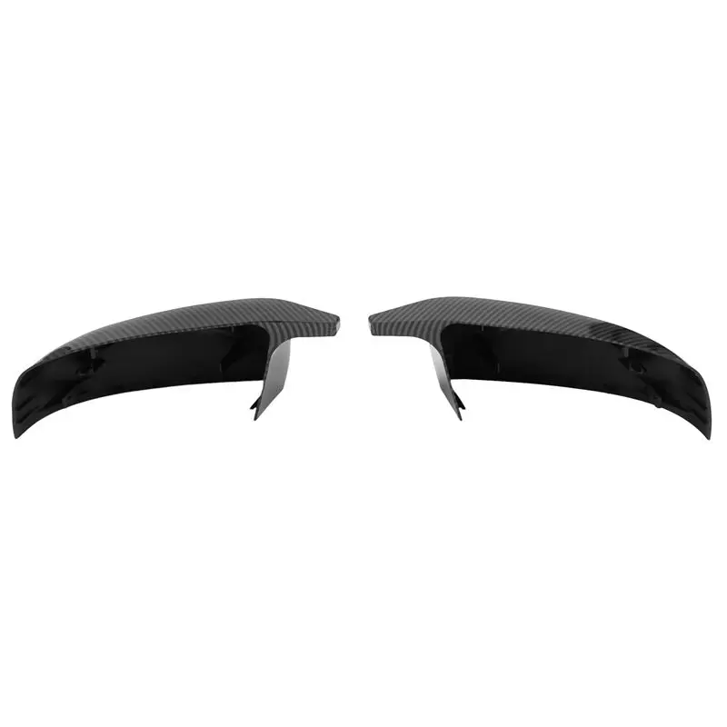 NEW HOT In Stock-2Pcs Side Wing Rearview Modified Car Styling Horn Mirror Housing For BMW X5 E70 X6 E71 2008-2013
