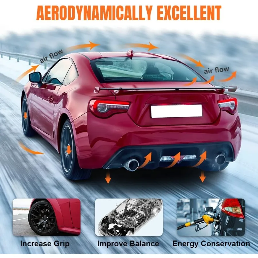 شفة ناشرة المصد الخلفي متوافقة مع 2019-2025 BMW G05 X5 M حقن رياضي PP ألياف الكربون طباعة MP نمط الشفة السفلية الخلفية V #4