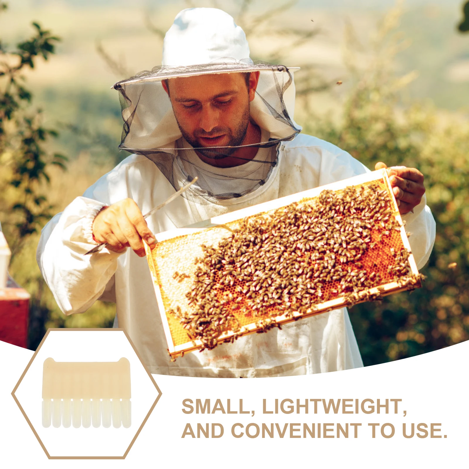 

9 Rows Royal Jelly Extractor Pen Durable Beekeeping Tool Multi Rows Honey Scrape Extractors Apiculture Supplies Beehive