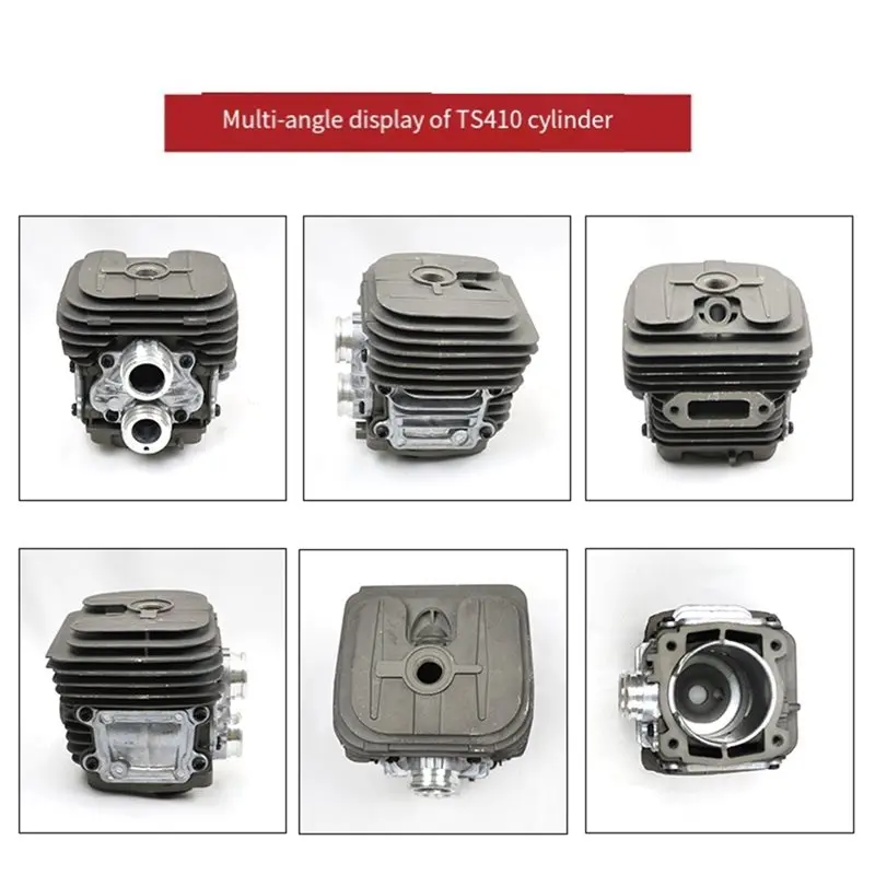 For Stihl TS410 TS420 TS 410 420 Cut-Off Saw 4238 020 1202 Replace Part Cylinder Piston Air Filter Assembly Kit 50Mm-AA26