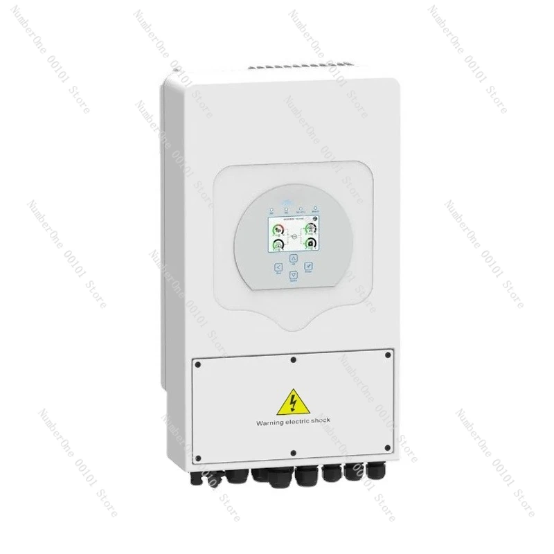 

Однофазный гибридный солнечный инвертор 8 кВт 12 кВт, инвертор для накопления энергии, интегрированная система управления, фотоэлектрический инвертор