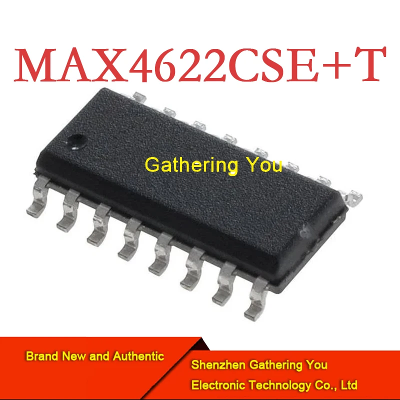 MAX4622CSE+T SOP-16 Analog switching IC Brand New Authentic