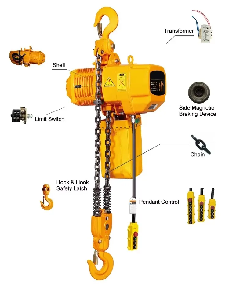 

Electric Hoist 5 Ton Capacity Chain Type Electric Hoist Laod Manual Chain Hoist