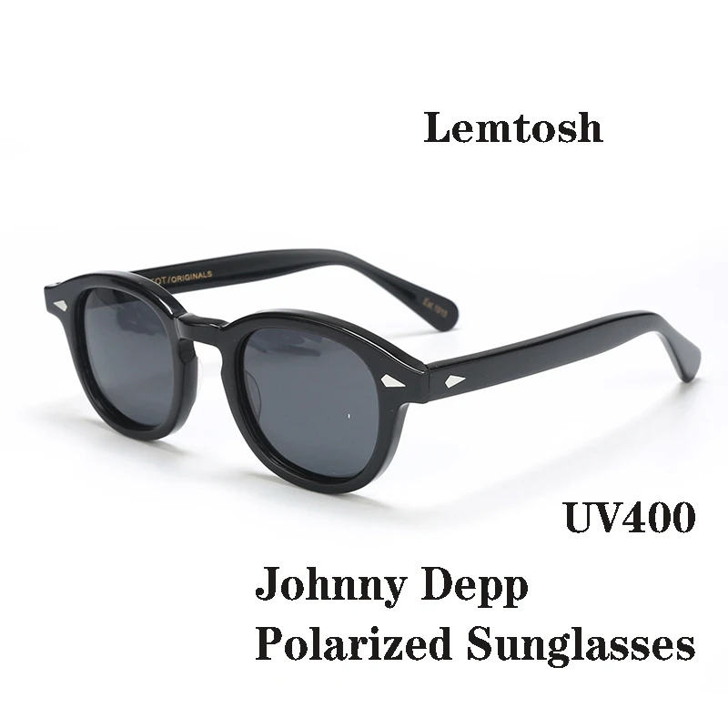 

Johnny Depp Polarized Sunglasses Men Women Luxury Brand Designer Lemtosh Style Sun Glasses For Male Female Oculos