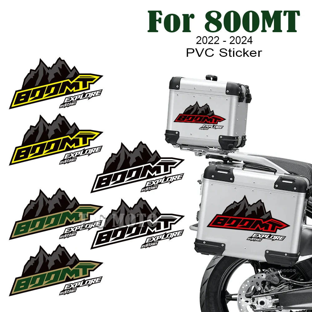

For CFMOTO 800MT Touring Explore Edition Motorcycle Tank Pad Trunk Luggage Cases Panniers Stickers Decals 800 MT 2022 2023 2024