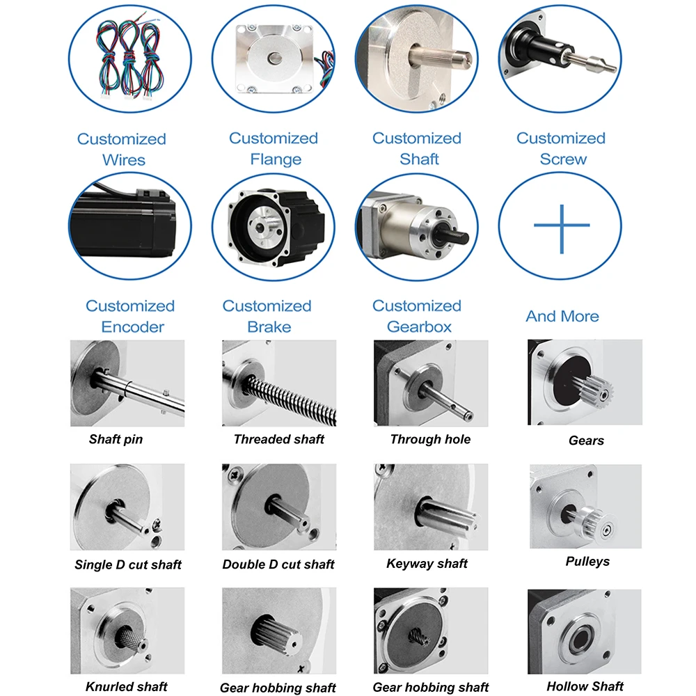 Nema 23 24 34 Hibrit kapalı dö - Stepper Motor Nema 34 Closed Loop incelemesi ve fiyatı