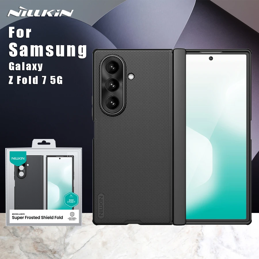 Чехол Nillkin для Samsung Galaxy Z Fold 7 5G 360, супер матовый щит, складной противоударный матовый чехол, защита