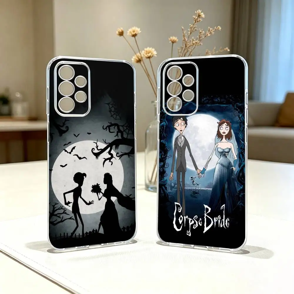 C-Corpse B-Bride v-Victor  Phone Case For Samsung S25,S24,S21,S22,S23,S30,Ultra,S20,Plus,Fe Transparent Cover