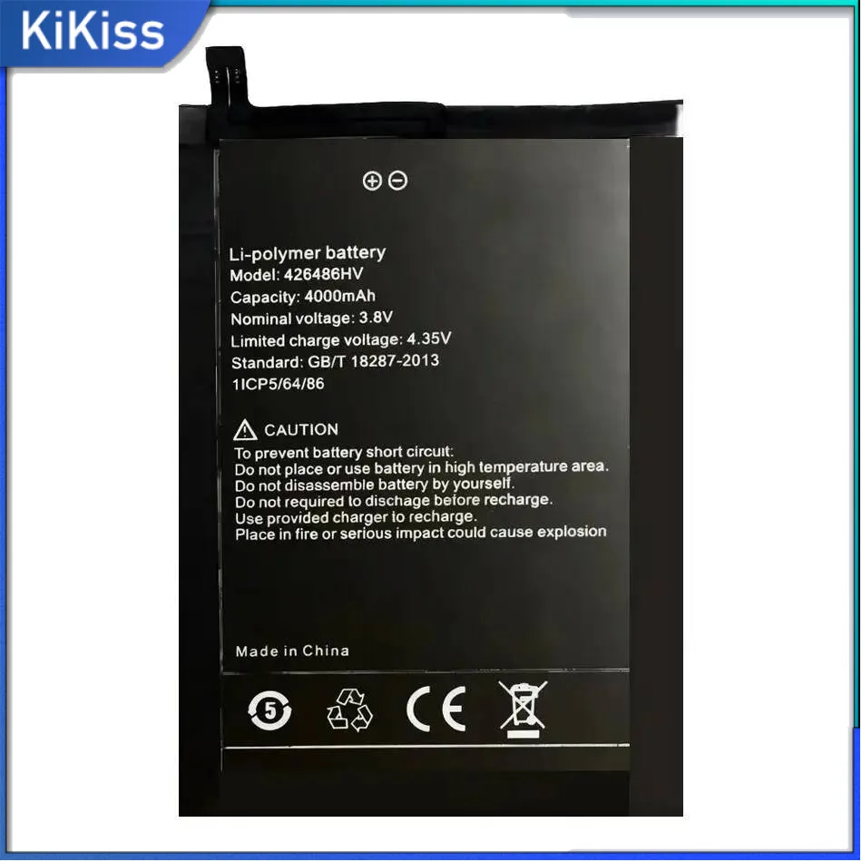 

4000Mah 426486HV For Umidigi Umi Plus E Mobile Phone Battery High-Capacity High Compatibility