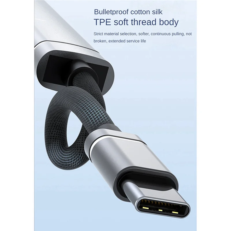 AED5-Voor Android Mobiele Telefoon Computer Tablet Draagbare PD Oplaadhub Type-C USB C Uitbreidingsdock