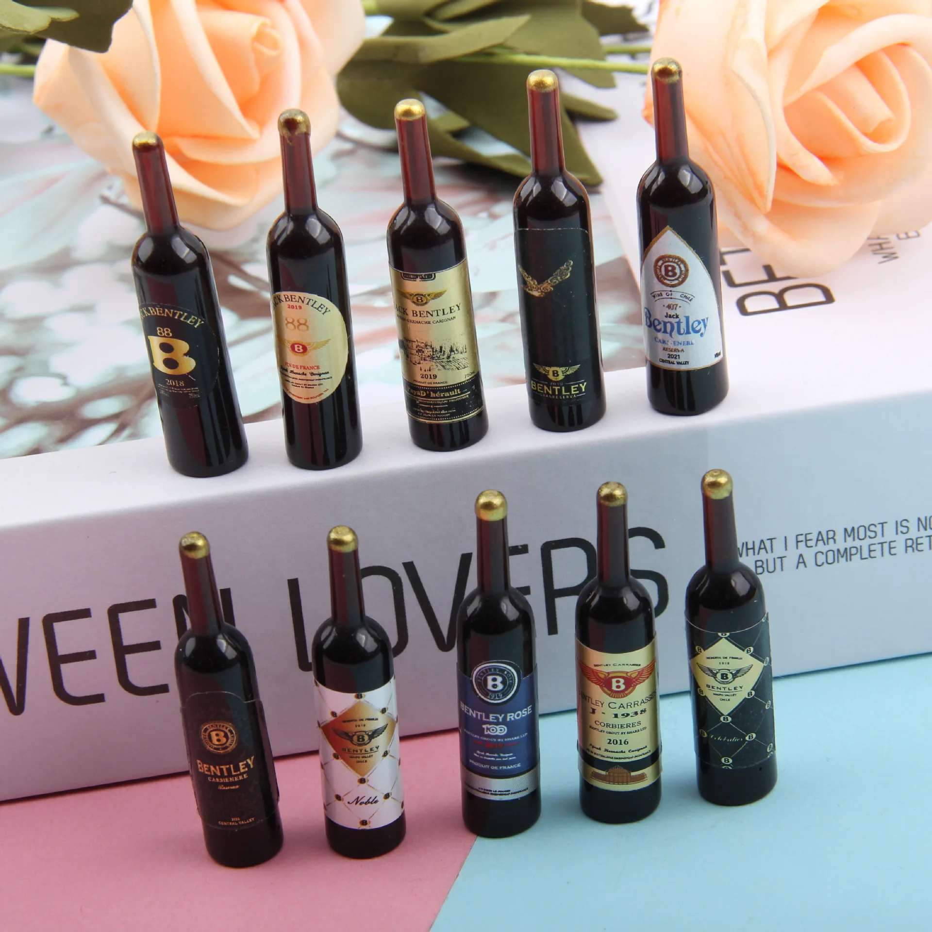 10 Chiếc Mô Phỏng Nhựa Rượu Nhựa Quyến Rũ Cho Bông Tai Móc Khóa Vòng Cổ Jewlery Maiking Mặt Dây Chuyền Tự Làm Phụ Kiện Phát Hiện