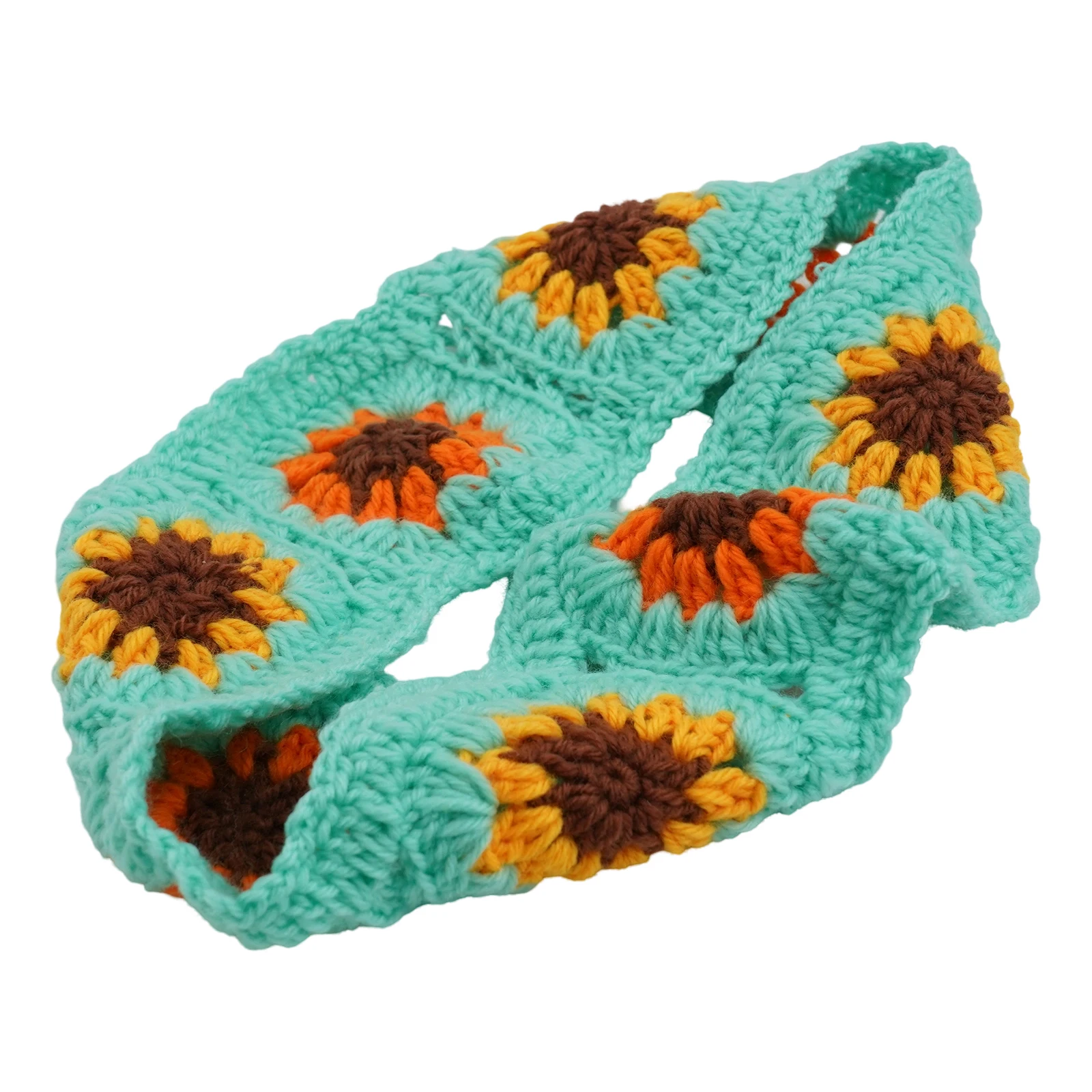 Boho Car Accessory Sunflower Pattern Cover Car Decoration Soft And Skin-friendly Material Personalized Car Interior Decor