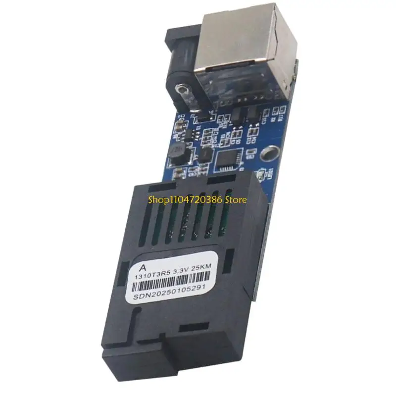 

K0EA Fast Speed Fiber Ethernet Converters Single Mode 1SC Port 20KM Transmission AntiInterference Unit
