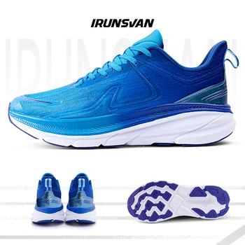 IRUNSVAN 2024 Original Luftpolster Laufschuhe Fitness Jump Übung Atmungsaktive Sportschuhe Herren Wanderschuhe