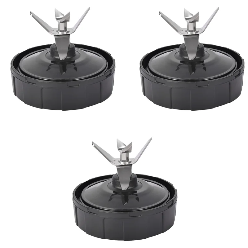 3PCS 7 Fin Extractor Blades for Nutri Ninja Blender 1000W