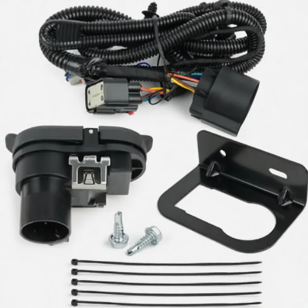 HL3Z13A576A Trailer Wiring Harness Adapter For Ford F150 Tow Plug Connector Kit 2015 2020 Park Aid System Wire Cables