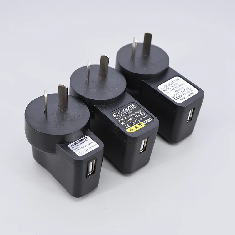 Australia AU Plug Adapter 5V 1A 2A 3A USB Wall Charger Power Supply Travel AC Adapter Charging Universal W28 - view 3