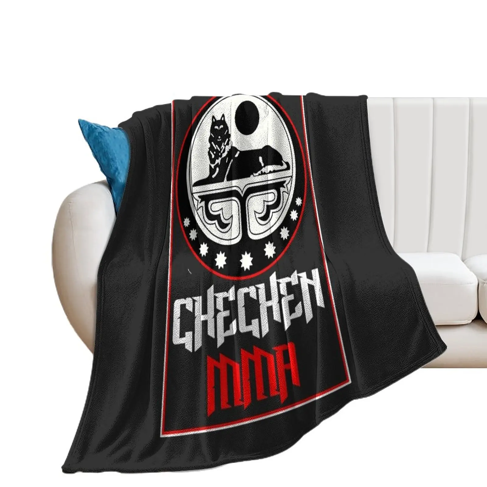 Chechen MMA Chechnya Fight Throw Blanket Plush For Sofa Thin Blankets