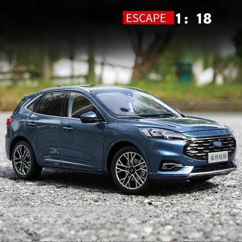 

1:18 ESCAPE SUV, высокая имитация литья под давлением автомобиля, модель автомобиля из металлического сплава, коллекция детских игрушек, подарки, коллекционные украшения