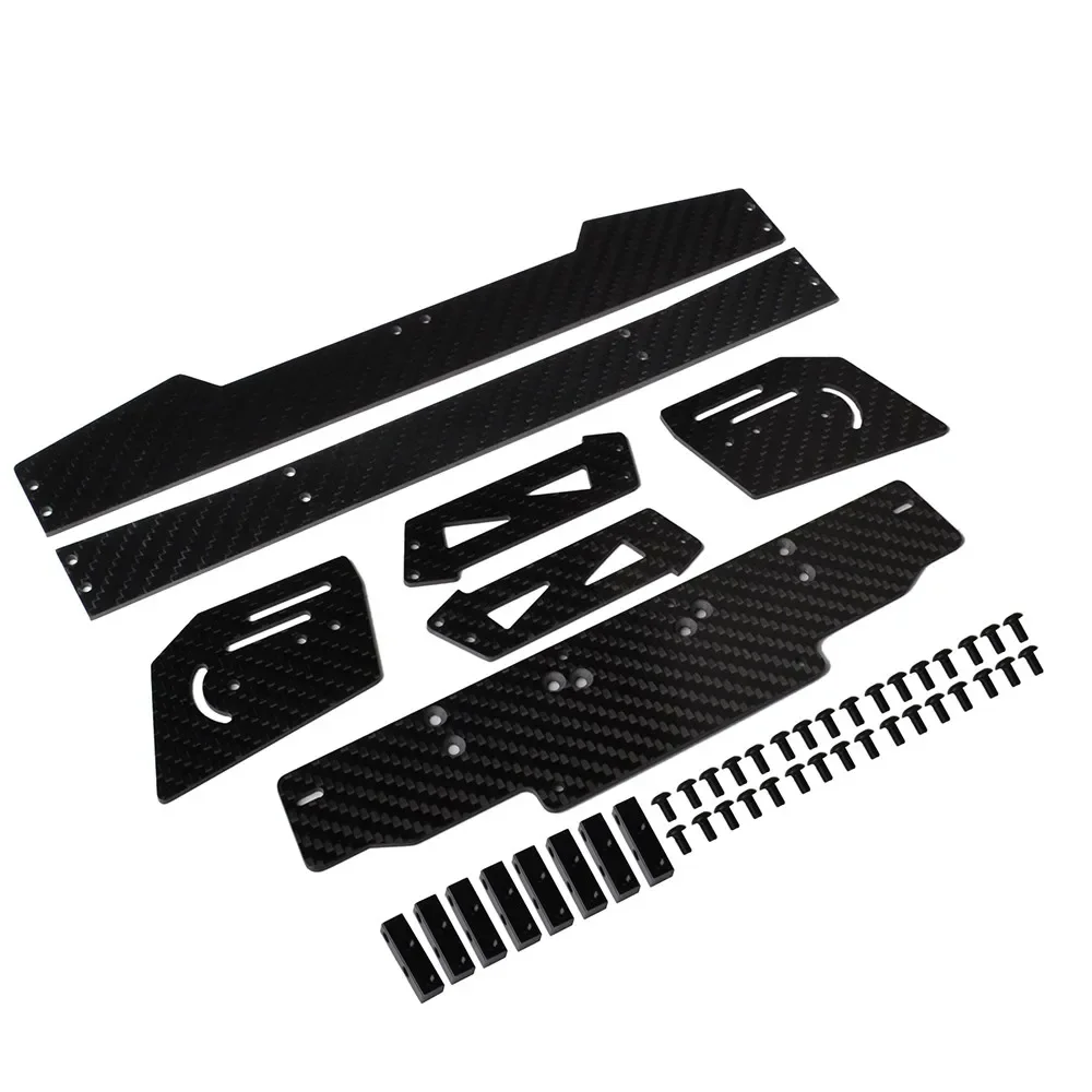 Carbon Tail Rear Wing Spoiler for ARRMA 1/7 Felony 6S BLX Infraction High Speed RC Drag Car Lightweight Upgrade Accessories