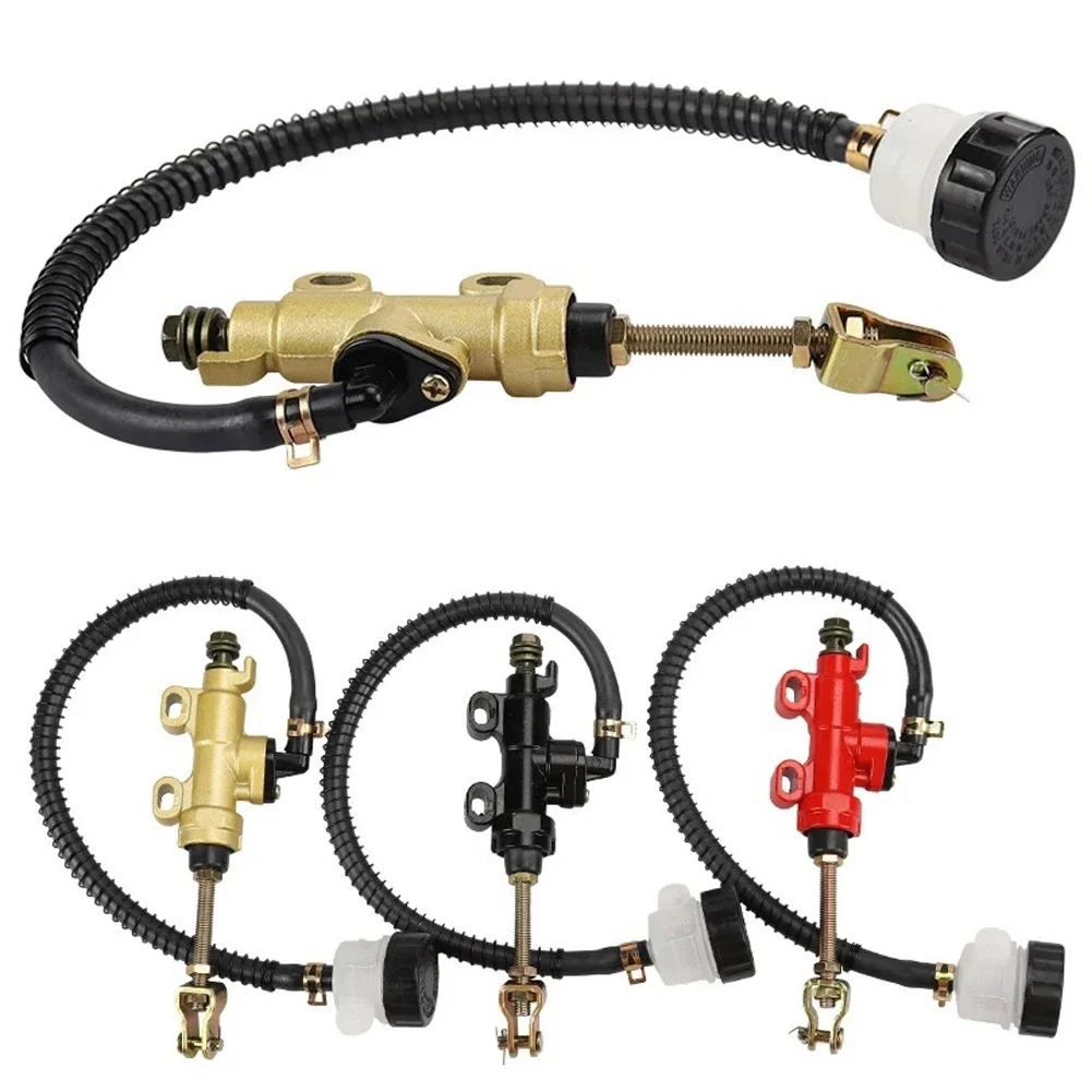 Motorcycle Rear Brake Pump Foot Hydraulic Refit Rear Brake Master Cylinder Pump For Suzuki Kawasaki Honda Yamaha Universal