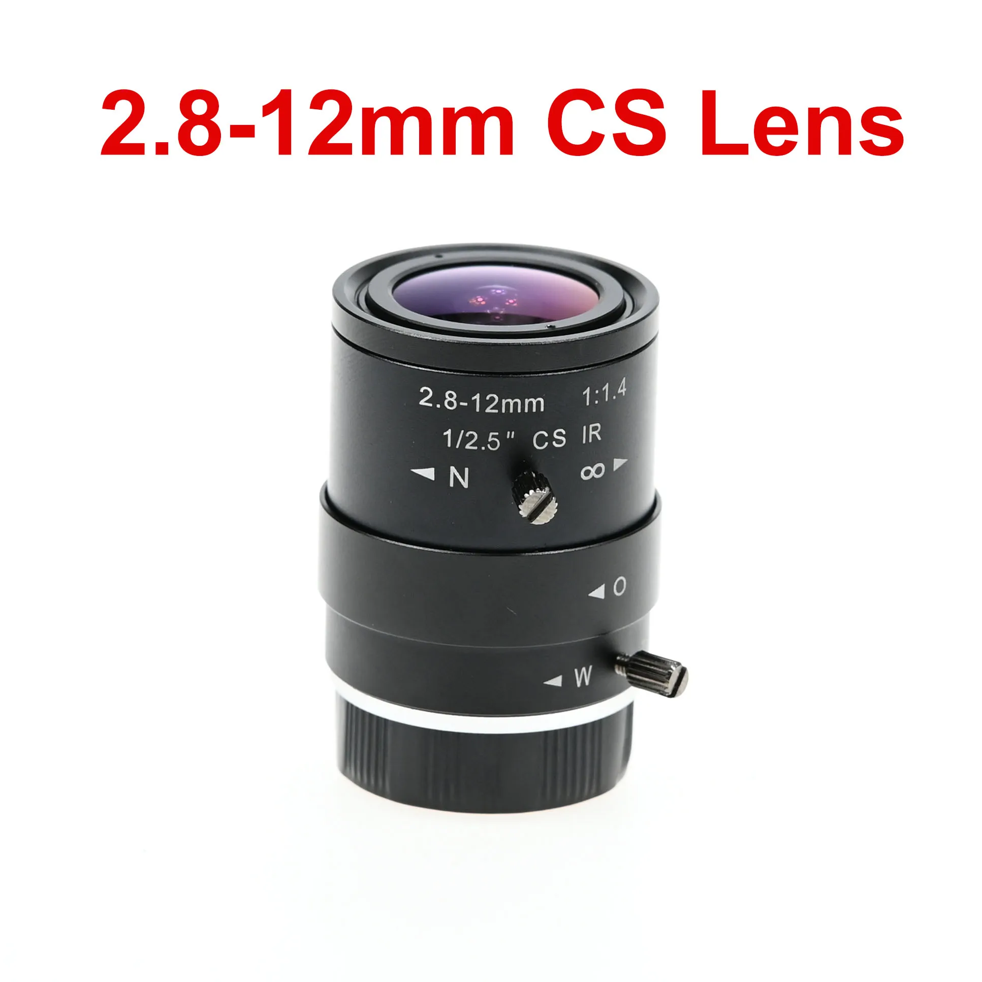 CS Mount Zoom Lens 5-50mm 2.8-12mm Manual Varifocal,For USB Housing Camera