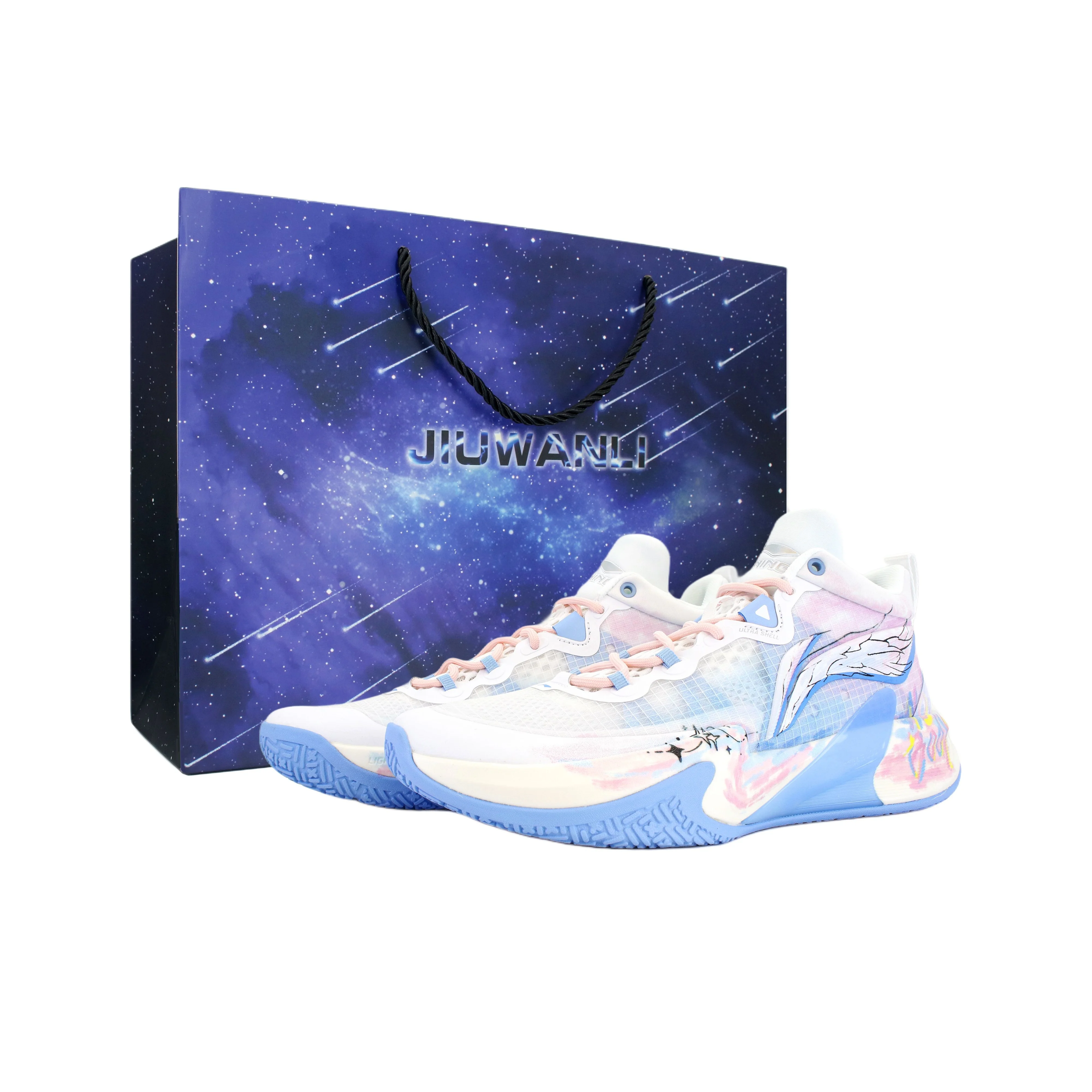 Li Ning Light Speed 1.0 Low top Basketball Shoes Men's ABAS041-4(Team737-YLQ)