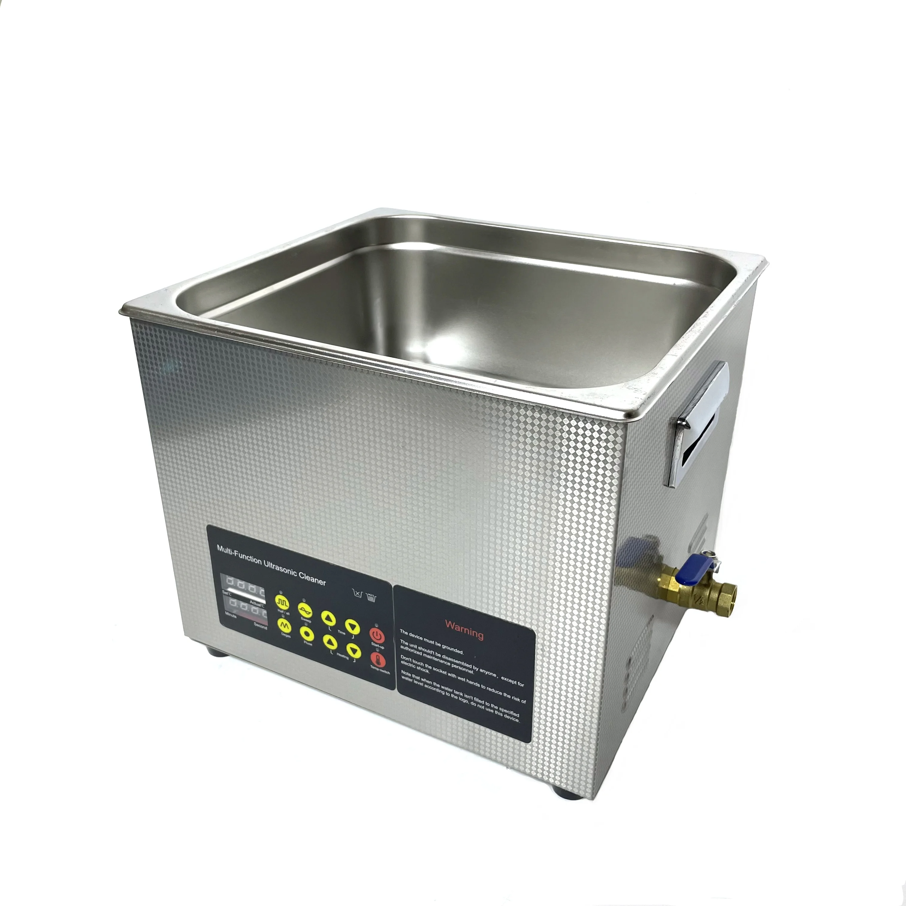 

Digital Heated Stainless Steel Ultrasonic Cleaner 20L Ultrasonic Watches Cleaning For Medical