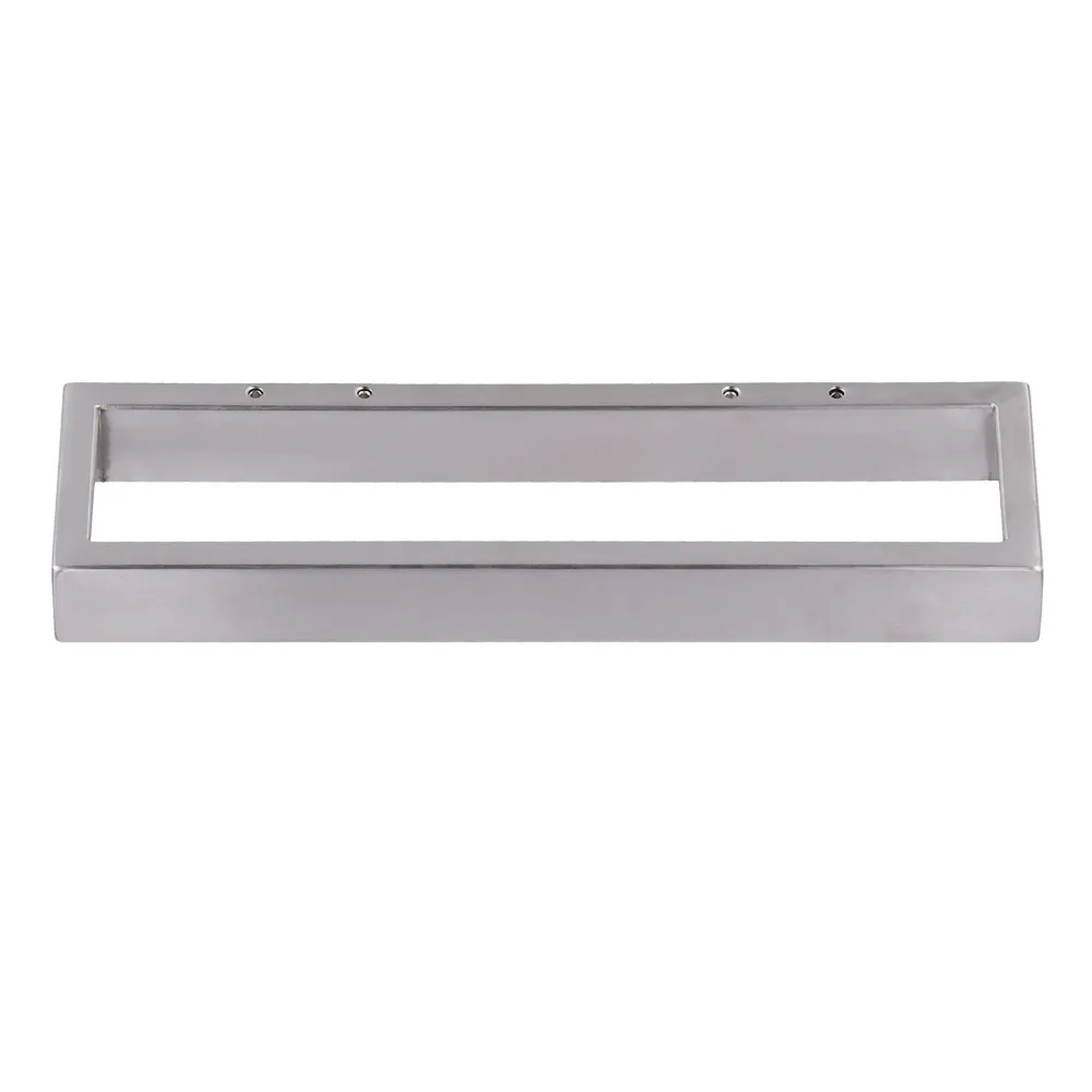 Stainless steel Towel Rack Wall Mounted Contemporary Style Bathroom Towel Holder Silver Easy Install Towel Ring Home Hotel