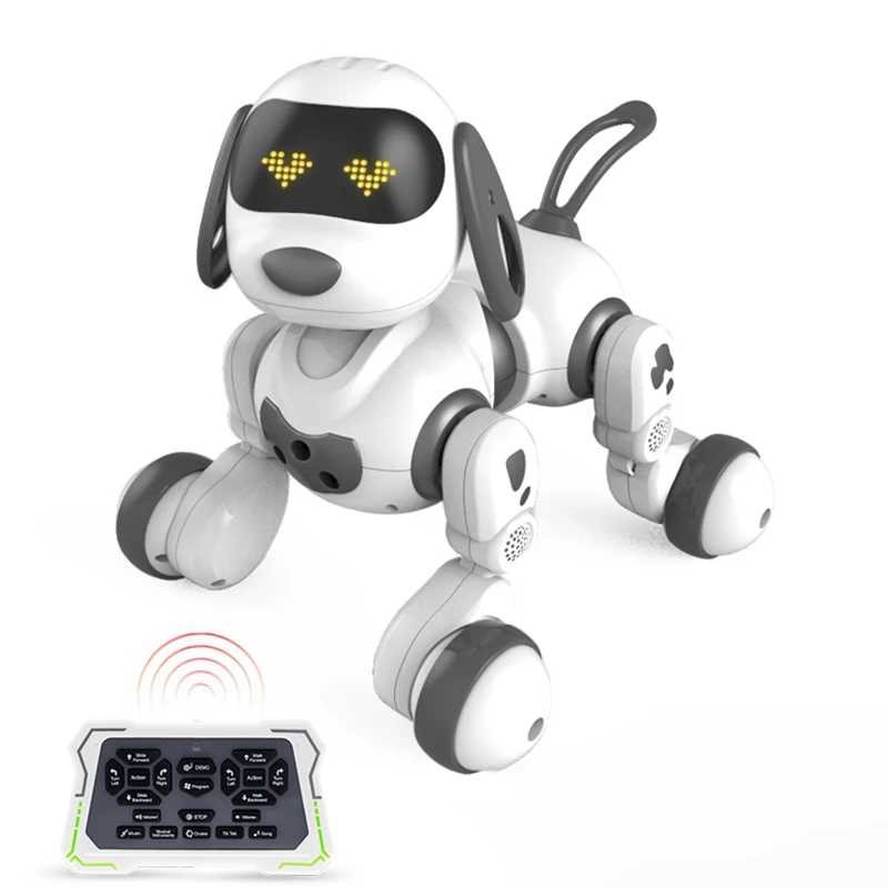 

Интеллектуальный робот для домашних животных, робот с распознаванием жестов, игрушки для раннего образования, электронная трюковая собака, умный робот, детская игрушка, рождественские подарки