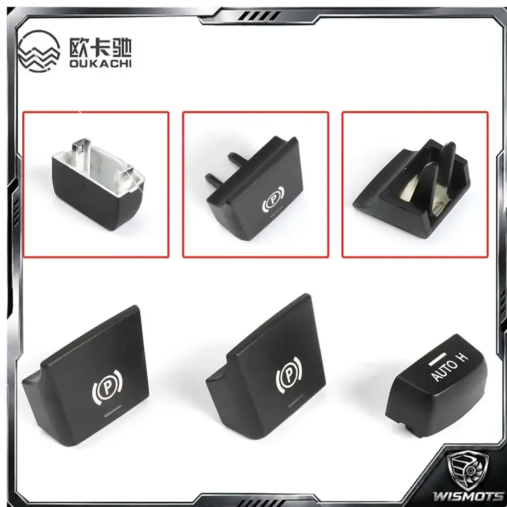 Electronic Hand Brake Parking Switch P Auto H Button Cover Replacement For BMW X5 X6 F15 F16