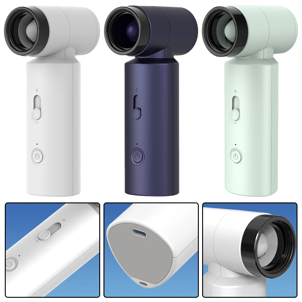 

Батарея Targeted Cool Breeze Регулируемый турбо-сильный ручной вентилятор Регулируемый высокоскоростной аккумулятор на аккумуляторе Оставайтесь крутым