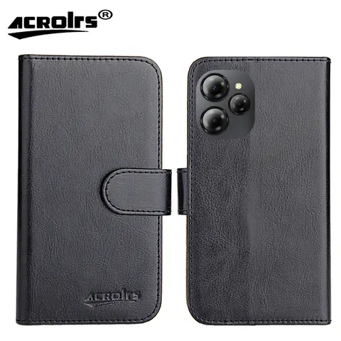 For BLU View Speed Ultra 5G Case 6 Colors Flip Luxury Fashion Retro Soft Leather Exclusive Phone Protective Crazy Horse Cover