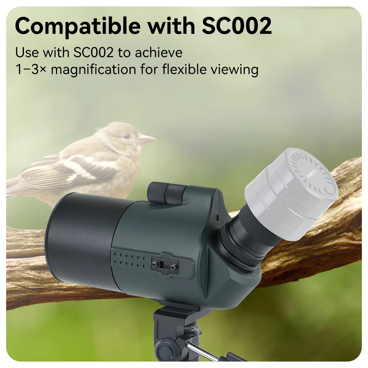 Svbony SV41Pro 28-84x80 Mak Teleskop-Spektiv mit Finder oder Kamera. Leistungsstarke wasserdichte FMC-Camp-Ausrüstung für die Sternenbeobachtung – Detail 16