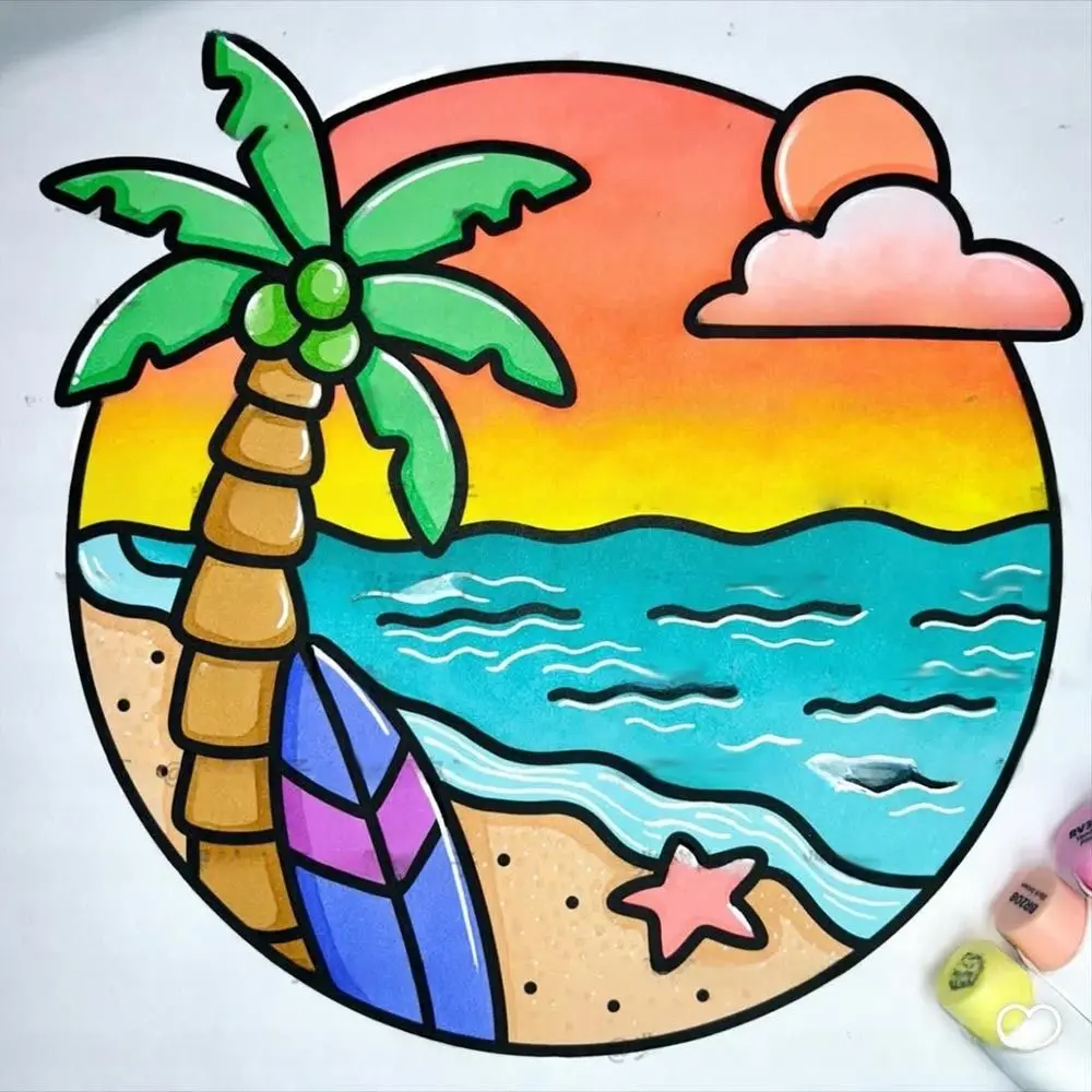 Funny Cartoon Coloring Book Educational Stress Relief Paperback Painting Gift Graffiti Painting Book for Adults And Teens