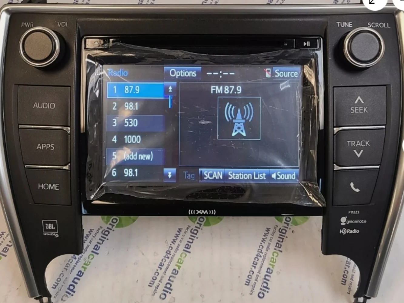 

Refurbished 2015 - 17 OEM Touch Screen JBL Radio Gracenote P11223