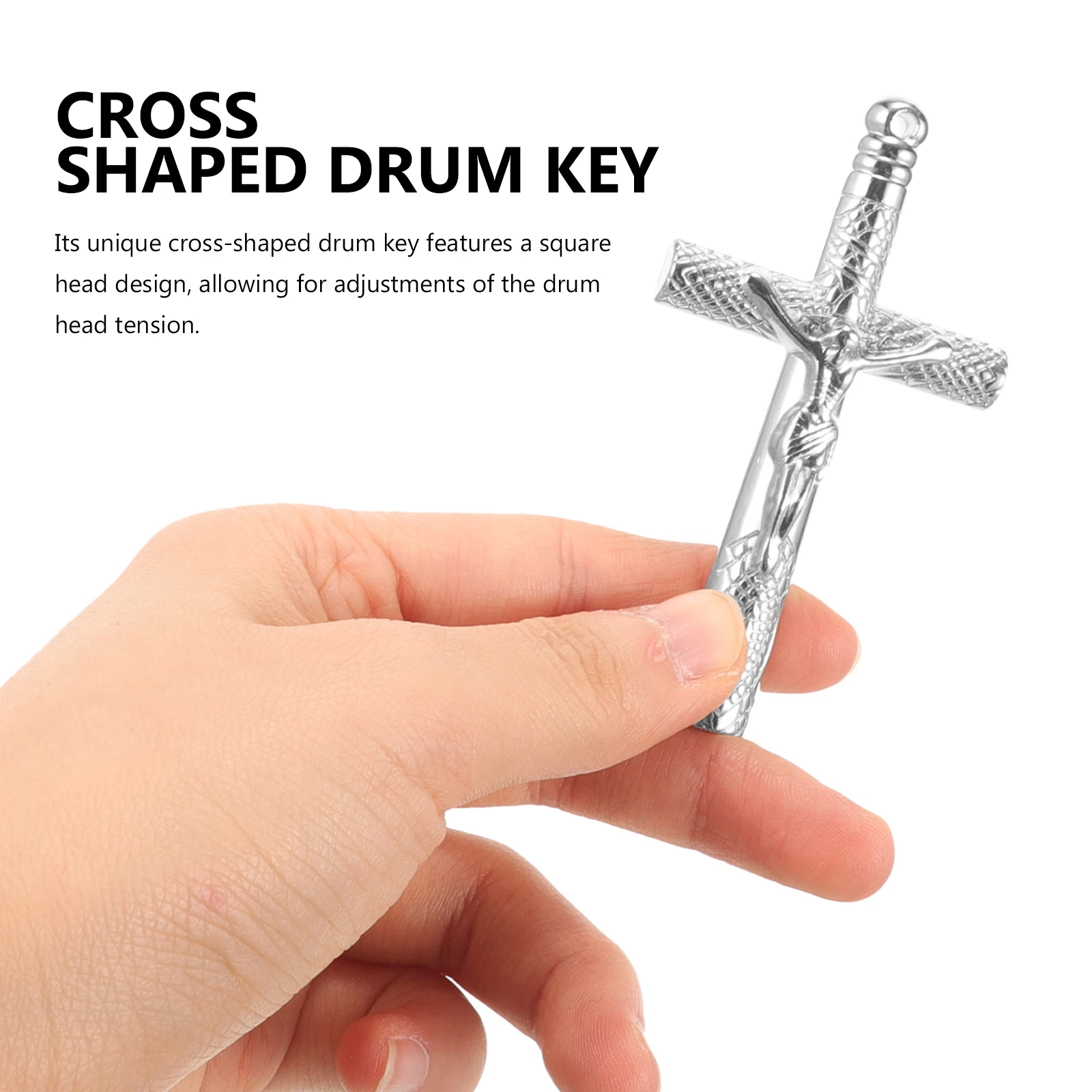 

Drum Keys The Cross Snare Head Wrench Metal for Drums Portable