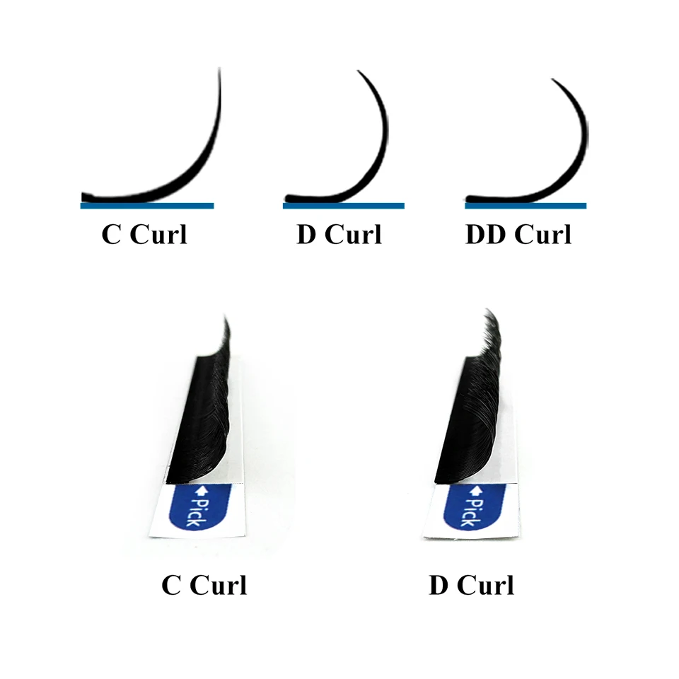 YY Shape Triple Tips 8-15MM Eyelashes Extension Hand Woven Premium Soft Natural Fiber Materal Comfortable False Eyelashes