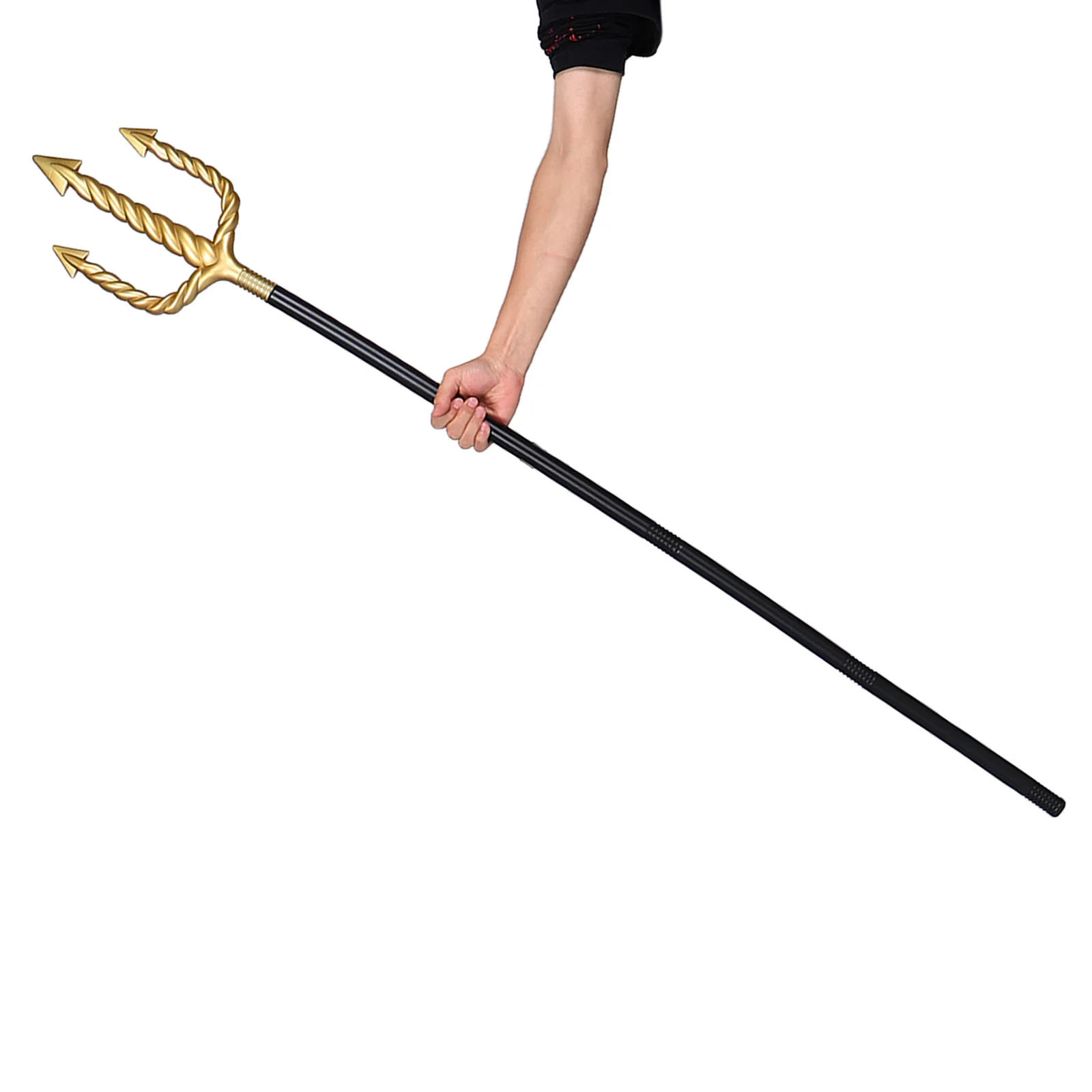 

Plastic Devil Trident Halloween Prop King Costume Accessory Masquerade Party Demon Cosplay Fork Trident Sword