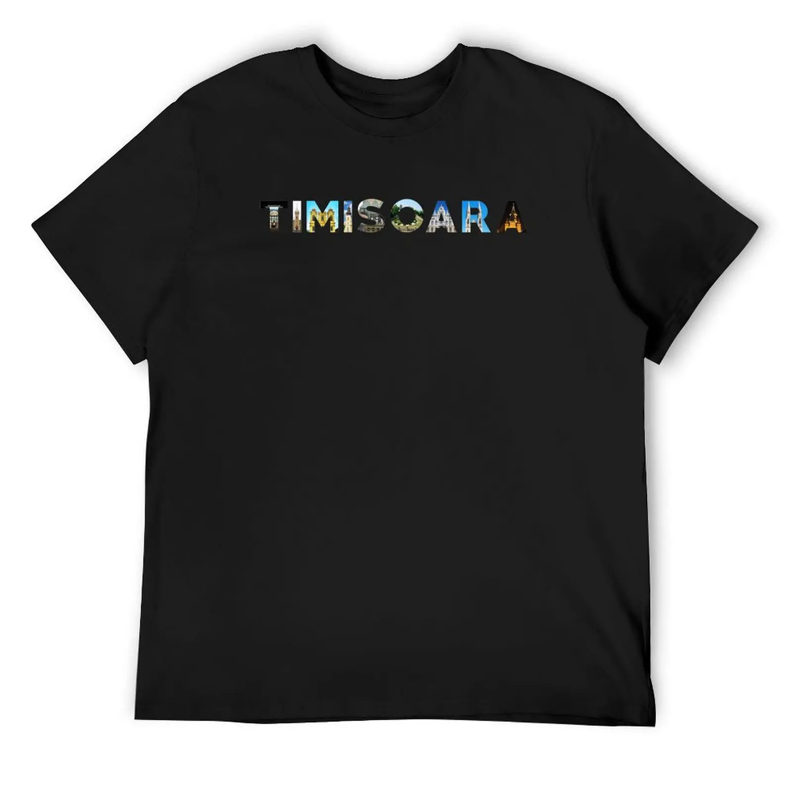 

Timisoara images in text T-Shirt cute tops boys animal print summer top compression shirt men