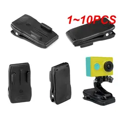 1~10PCS Quick Release Rotation Hat Backpack Belt Clip Clamp For 11 10 9 8 7 5 Action Camera Mount Holder Adapter