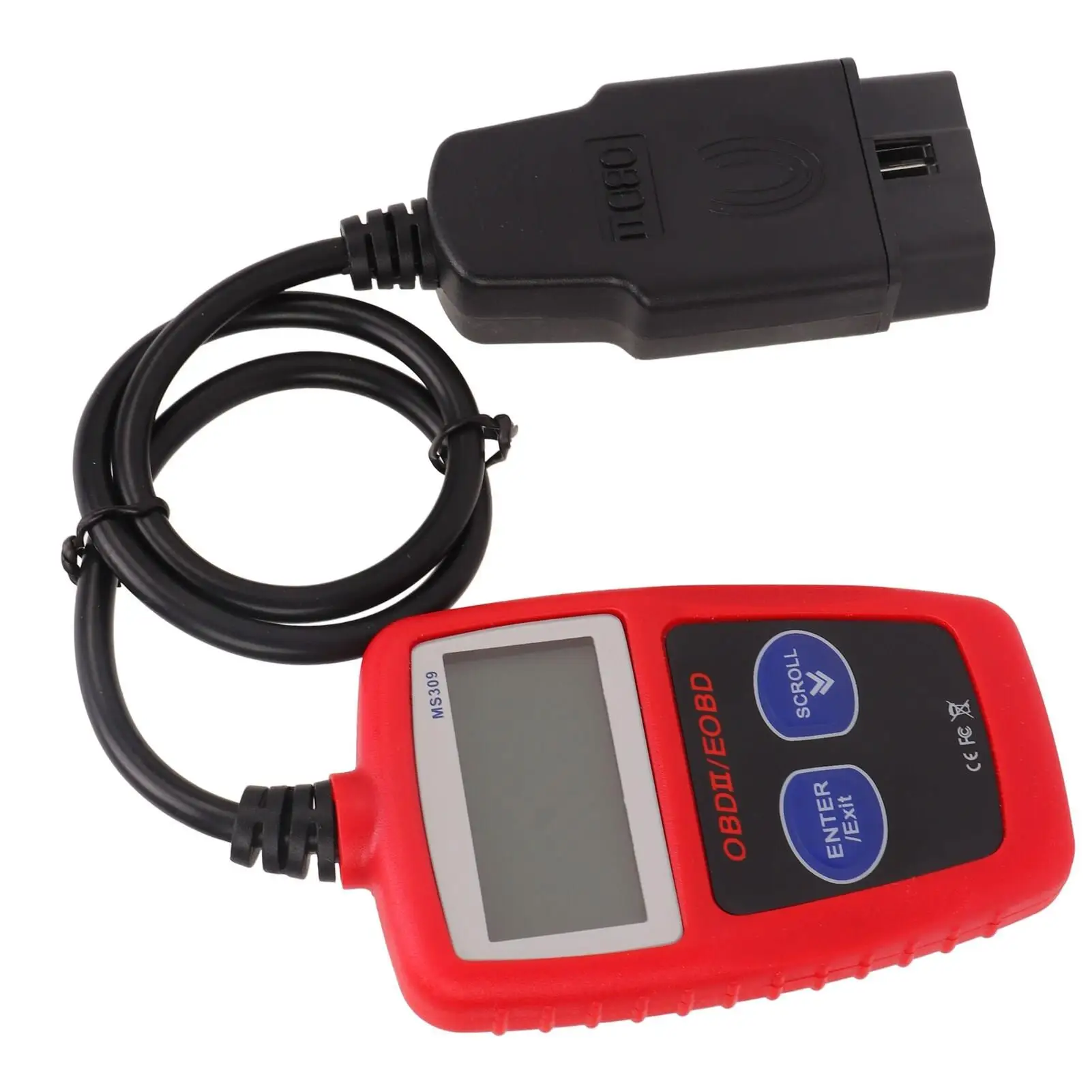 Car Diagnostic Scanner ABS CAN BUS Reader Portable Universal Small Easy To Read Backlit LCD Display for trucks