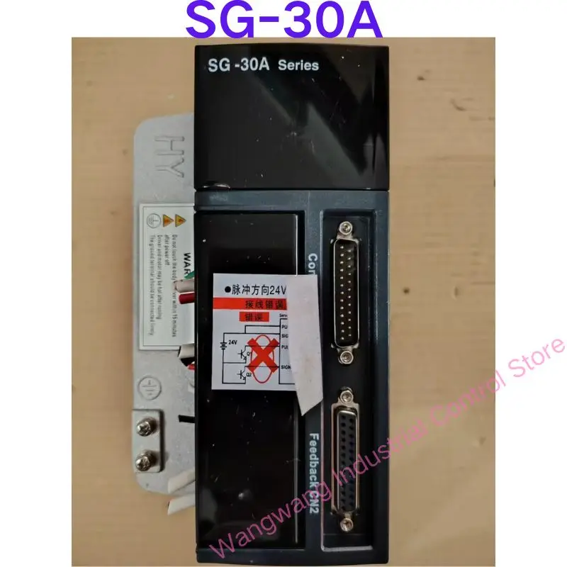 Teste de segunda mão OK, Servo Drive SG-30A