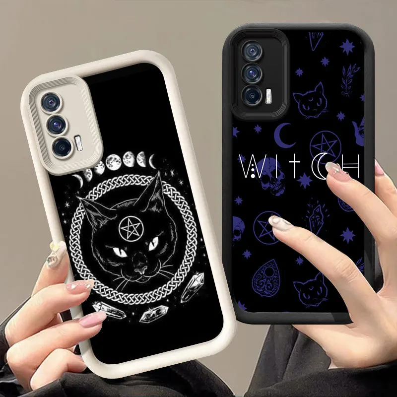 Witches Moon Cat Mystery Phone Case For VIVO V30 X80 X90 X100 Pro V29 V40 Y02 Y17 Y22 Y76 S Y03 Y21 Y27 Y28 Y35 Y36 Y72 Y75 Y78