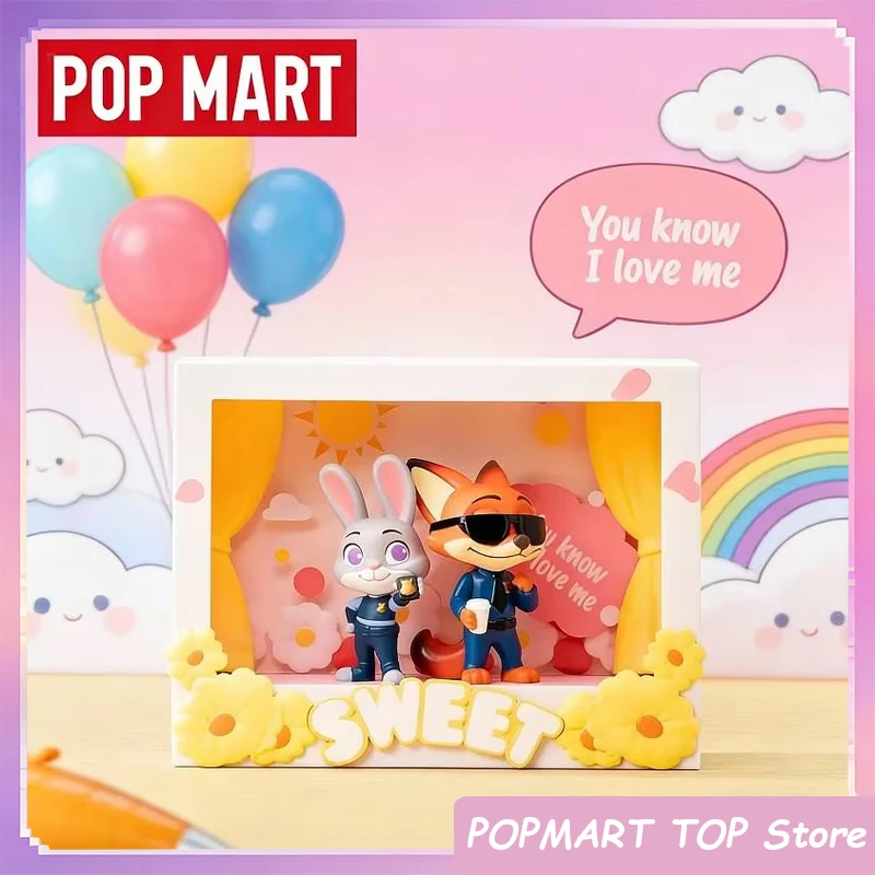

NEW POP MART Zootopia Highlight Moment Series Blind Box Anime Action Figure Mystery Box Guess Bag Toys Dolls Desktop Ornaments