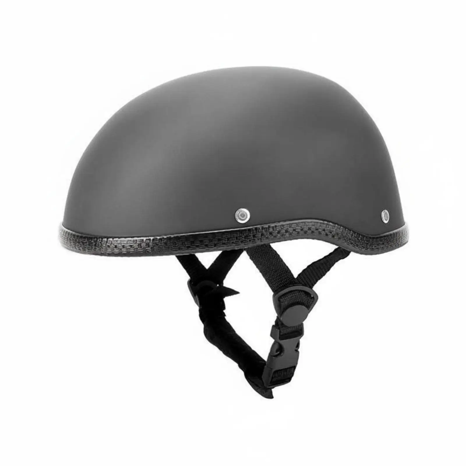 Retro Motorcycle Half Helmet Sun Protection Vintage Half Face Helmet Shell Shielded Headwear for Electric Bike Riders, Daily