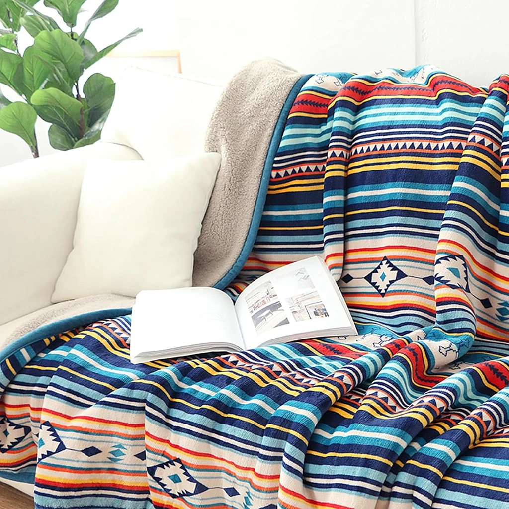 Factory Hot Sale Bulk Buy Sherpa Blanket Polyester Material All Season Cozy Throw for Men Women Kids