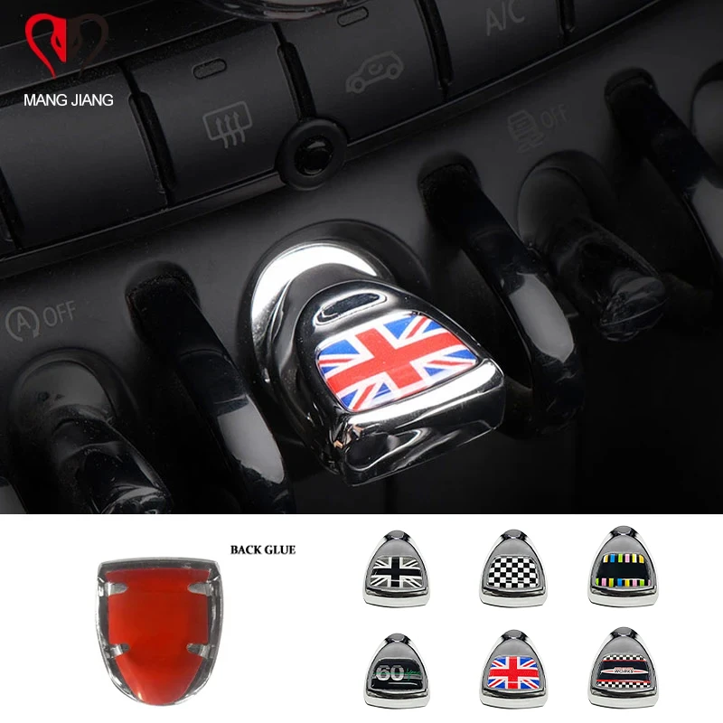 For Mini Cooper F54 F55 F56 F57 F60 One-Button Start Cover Stickers Engine Car-Styling Interior Case Decoration Auto Accessories