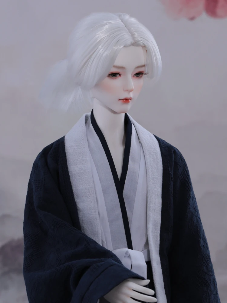 

New full set of authentic bjd feather bamboo 1/3 male Hanfu ancient suit Dragon soul humanoid sd joint spot makeup