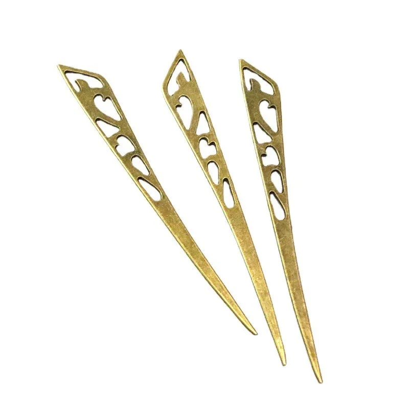 8 Pcs/Lot 14*128MM Antique Bronze Plated Bookmark Charms Zinc Alloy Metal Diy Jewelry Accessories